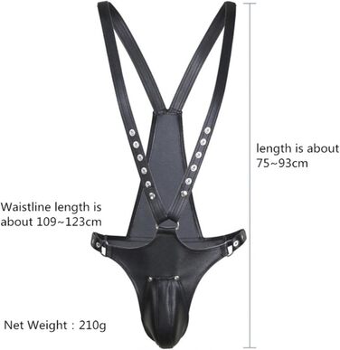 Штани з еластичною шкіряною вставкою для чоловіків, сексуальний стиль, костюми для стрип-танцю, обтислі штани, комбінезон