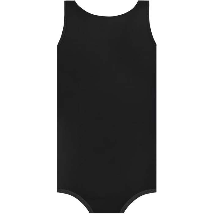 Чоловічий безрукавний боді-піжама Landofgenie з бавовни, чорний, розмір M