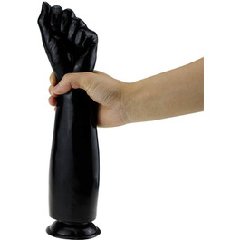 Анальний плагін XKCGH - великий, з матеріалу Flesh, чорного кольору, для чоловіків та жінок