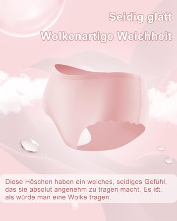 Стильні жіночі труси Sips з високою талією, безшовні, 6 шт. (Чорний, Рожевий, Бежевий, Блакитний, Червоний, Зелений), розмір M