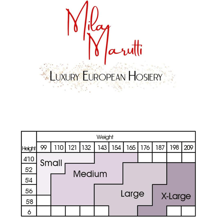 Нейлонові панчохи MILA MARUTTI 15 Den, чорні, для стріжок - 15 Den