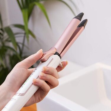 Випрямляч для волосся 2в1 Cecotec RitualCare 1000 Ceramic з кератином та аргановою олією, регулювання температури 120-220°C, керамічне покриття