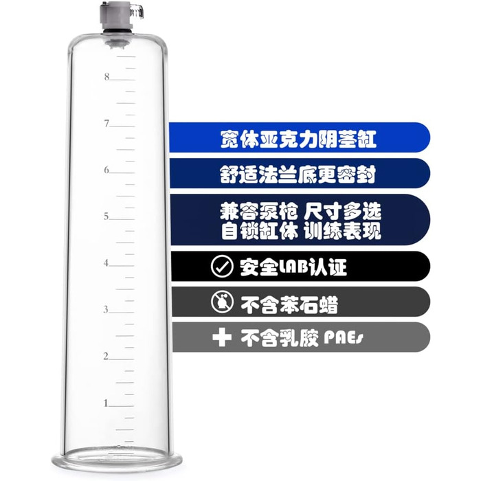 Вакуумний насос для збільшення пеніса Pennis Xxl: збільшення розміру, набір з запасними частинами, 9 дюймів, для чоловіків