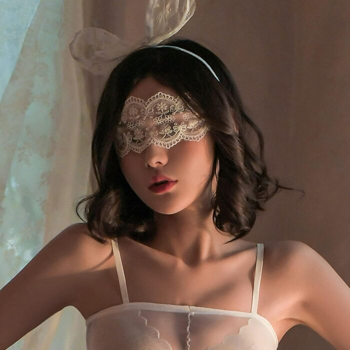 Маска на карнавал для жінок з мереживом, чорно-біла, для вечірок, балів, Хелловін, карнавалу, косплею