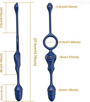 Масажер простати TYDAY для чоловіків, вібруючий анальний масажер, секс-іграшка для пар, керування через додаток