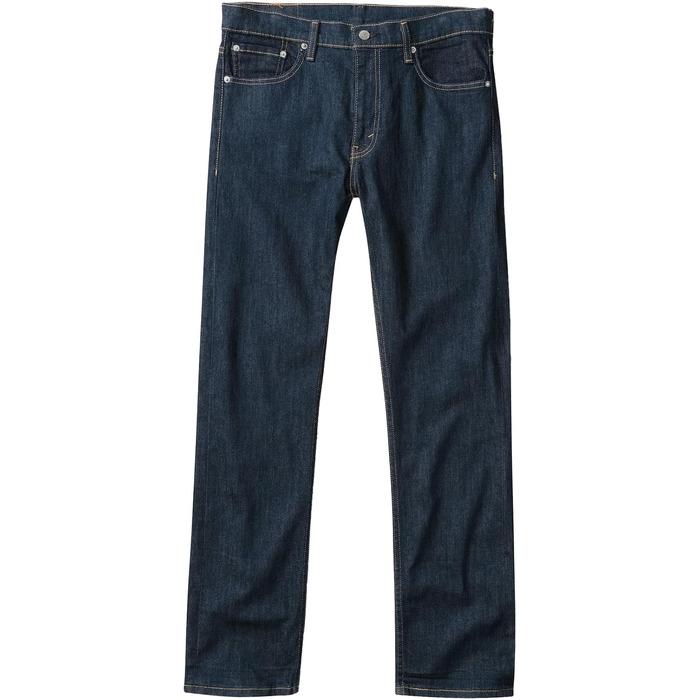 Чоловічі джинси Levi's 513 Slim Straight, темно-сині (Dark Indigo Flat), розмір 29W/30L