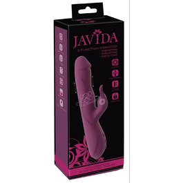 Javida Rabbit-Vibrator Lila - вібратор кролик 3,5 см, ліловий