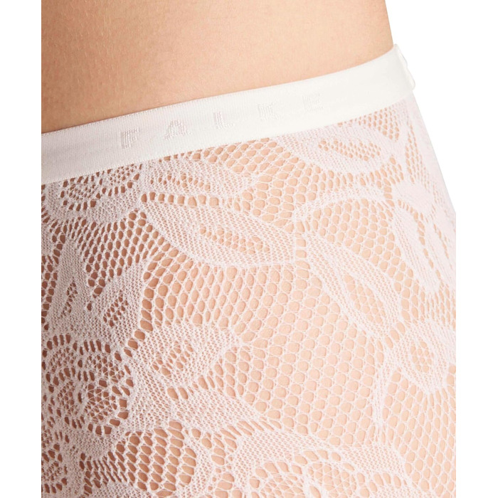 Штрипки FALKE x Kaviar Gauche для жінок, прозорі, розкішні, для весілля, без гумки, тонка шва на кінчику, м'яка тканина, білий перламутр, S-M, 1 шт.