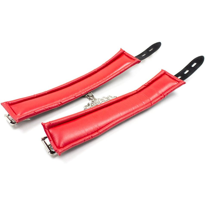 Набір наручників та кайданок для ніг Hanyi Leder з м'якою підкладкою, для БДСМ, еротичних ігор, для жінок та чоловіків