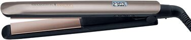 Випрямляч для волосся Remington S8540 з керамічним покриттям, кератином та мигдальною олією, LCD-дисплей, 10 рівнів температури (150-230°C), чорний