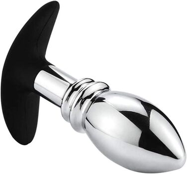Анальний дildo з нержавіючої сталі для чоловіків та жінок. Іграшка для анального сексу, SM.