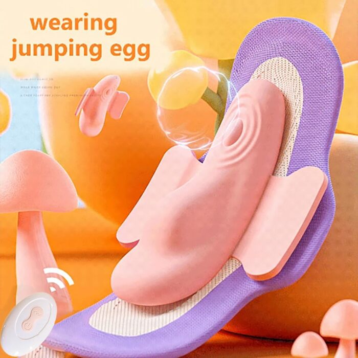 Вібратор для жінок Guspiun Butterfly - портативний, 7 режимів, з пультом дистанційного керування