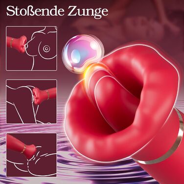 Вібратор для жінок з 10 режимами вібрації та 10 режимами стимуляції, G-spot вібратор для інтимної насолоди