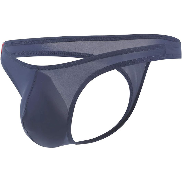 Танга чоловічі Panegy з тонкого льону, низька посадка, 3/4/5 шт. в упаковці, різні кольори (XXL, темно-синій)