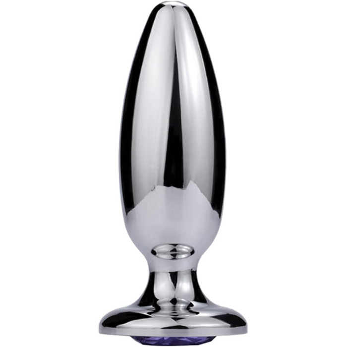 Анальний плагін з нержавіючої сталі - кулі для масажу простати, анальний ділдо для секс-іграшок, SM для чоловіків/жінок/пар (три шари) (одна кулька)