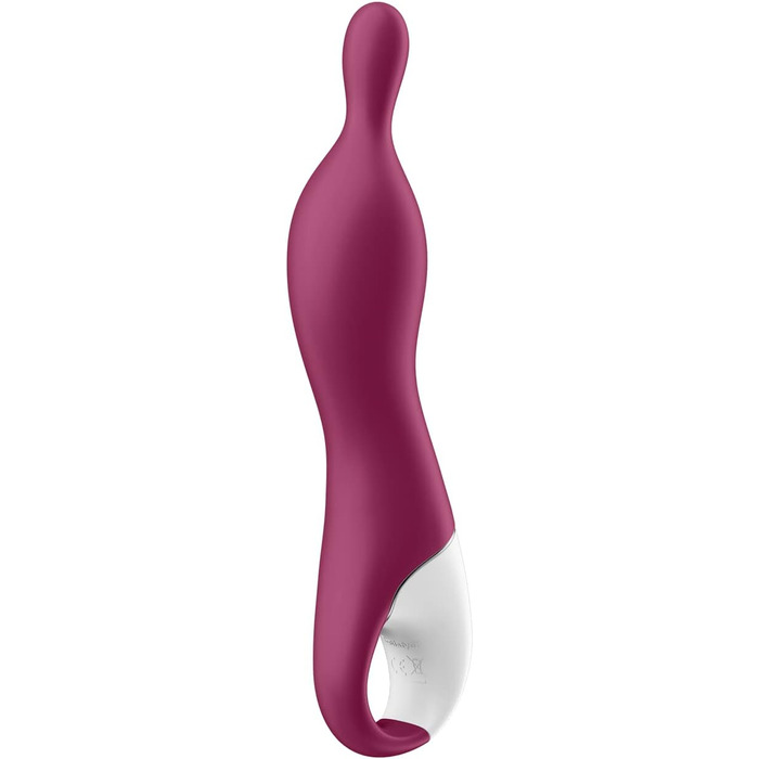 Вібратор Satisfyer A-Mazing 1 для жінок | Гнучкий наконечник для глибокої стимуляції | Водостійкий (IPX7) | Перезаряджуваний | Ягода