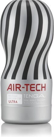 TENGA Air-Tech Reusable Vacuum CUP, Silber (Ultra) - одноразовий вакуумний CUP срібного кольору