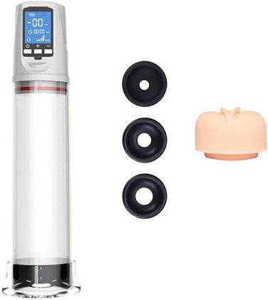 Електрична вакуумна помпа для збільшення пеніса RIVILA - 4 рівні, для чоловіків