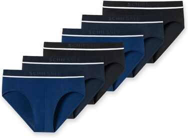 Сліп для чоловіків Schiesser Sip (M, 6 шт. синій / чорний)