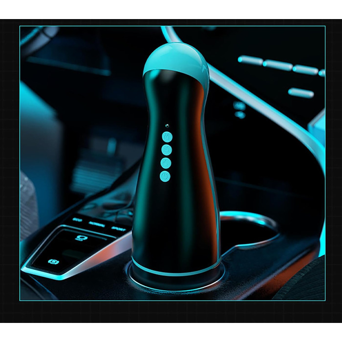 Електричний мастурбатор PINTLE з інтерактивним голосовим керуванням, вібрацією, насосом та підігрівом – стимулятор пеніса для чоловіків