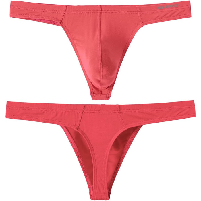 Тангіні BIATWOWR для чоловіків з еластичного матеріалу без етикетки, сексуальні та зручні, XXL, помаранчево-червоний