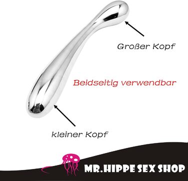 Анальний плагін з подвійними кінцями, металевий, для масажу, стимуляції G-точки, анальний гачок, з нержавіючої сталі, секс-іграшка для жінок та чоловіків