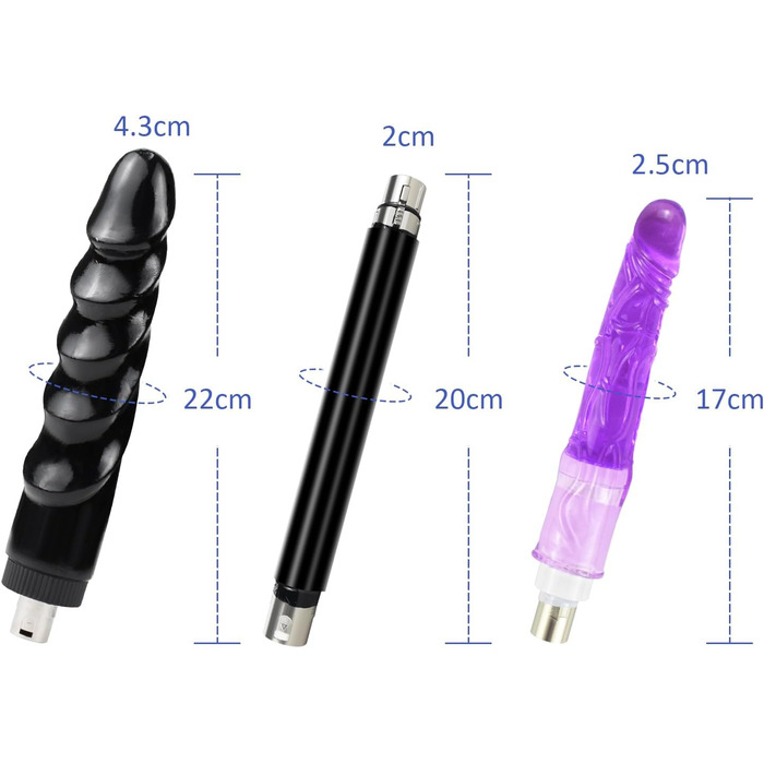 Автоматичний секс-іграшка для пар SEGOOK - реалістичний дилда з аксесуарами (середній)