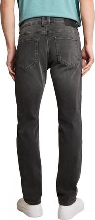 Чоловічі джинси Tom Tailor TTMARVIN Straight з еластичним стрейчем, темно-сірі (Used Dark Stone Grey Denim), 30W/32L