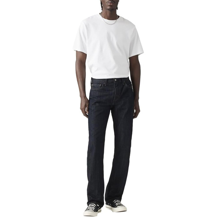 Чоловічі джинси Levi's 527 Slim Boot Cut, темно-сині (Dark Indigo Worn), розмір 32W / 30L