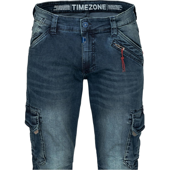Чоловічі штани-карго Timezone Regular RogerTZ світло-блакитного кольору Light Royal Wash, 32W / 32L