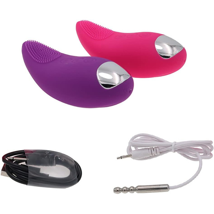 Вібратор для чоловічих статевих органів Lmgoc, сталевий, водонепроникний, з 10 рівнями частоти, масажер простати, секс-іграшка для чоловіків (фіолетовий)