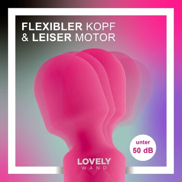 Вібратор для жінок Lovely Wand - бездротовий, водонепроникний, 20 режимів, з акумулятором