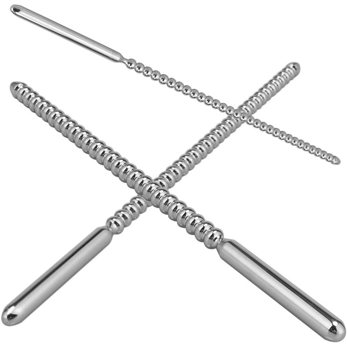 Набір розширювачів уретри з нержавіючої сталі Roluck для чоловіків (3 шт.)