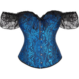 Корсет для жінок чорного кольору: топ, бюстгальтер, корсет-сукня. Стильний аксесуар для вечірок та роботи. Розмір S