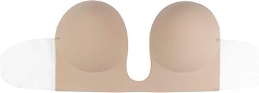 Бюстгальтер Bye Bra для жінок, бежевий, еротичний дизайн
