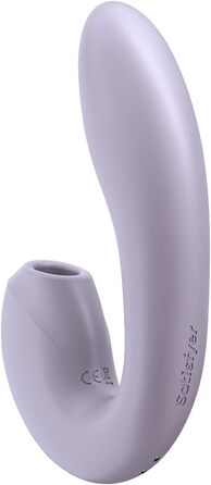 Satisfyer Sunray Connect App Rabbit - вібратор-кролик з підключенням до додатку | Стимуляція клітора та G-точки | Водонепроникний (IPX7) | Перезаряджуваний | З високоякісного силікону | Інтимний масажер для жінок (фіолетовий)