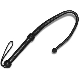 Однострільна батіг КВІРТ з натуральної шкіри