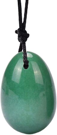 Яспір Рожевий Кварц, Нефрит, Аметист - Yoni Eggs (Яйця Юні) для Вагінального Масажу та Кегель-вправ, Набір 3 шт (S, M, L), Натуральний Камінь