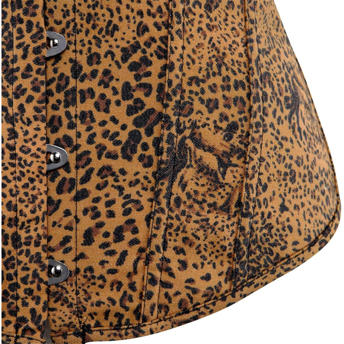 Корсаж жіночий CSKJ: корсетний топ готичний, вінтажний, для вечірки, карнавалу, весілля. Білий/Золотий, M