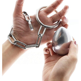 Анальний плагін YCGLX з кільцем для пеніса, анальні кулі, розширювач ануса, мастурбатор для чоловіків та жінок (40 мм, 50 мм)