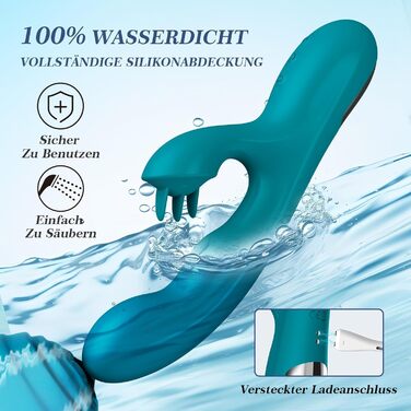 Вібратор дилда для пар, набір вібраторів для жінок G-точка, кліторальний стимулятор з 9 режимів вібрації, 23 см, сексуальні іграшки