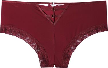 Бікіні Verano для жінок без трусиків, мереживний пояс, трусики, шовковий бікіні, колір бордовий