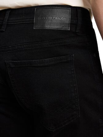 Чоловічі джинси Tom Tailor TTMARVIN Straight з ефектом Stretch, чорні (32W / 32L)