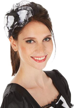 Костюм покоївки Tectake Dressforfun: сексуальний жіночий костюм з декольте, включає пов'язка, панчохи та нарукавники (XXL, № 301064)