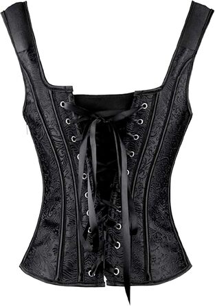 Корсет-чокер для жінок Korsage Karneval, чорний, розмір M - для схуднення та клубної моди