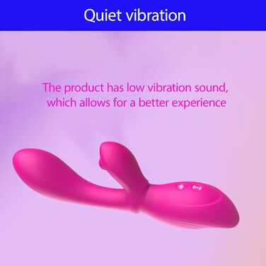 Вібратор G-Spot з силікону для жінок та пар: 10+10 режимів, фіолетовий