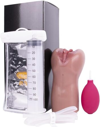 Реалістичний мастурбатор з функцією розпилення води для чоловіків - секс-іграшка