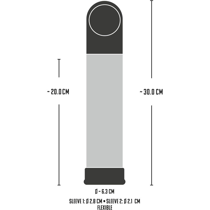 Автоматичний поршневий насос для збільшення пеніса Mister Boner, прозорий/чорний, 5,8 см