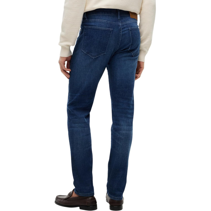 Чоловічі джинси Tommy Hilfiger Bleecker Flex Slim Fit, колір Mohave Indigo (Denim Gene Blue), розмір 38W/32L