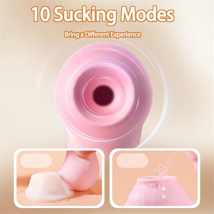 Вібратор Кролик для жінок: стимулятор клітора та G-точки, силікон, 10 режимів, телескопічна функція, рожевий